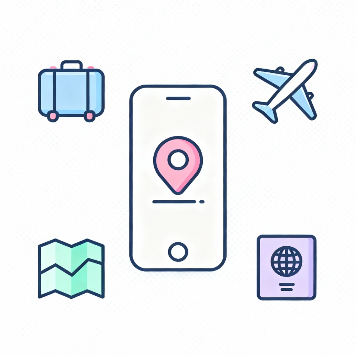 I LOVE TRAVEL ryoko_app 旅行計画アプリおすすめ11選！ANAタイムセール情報も 旅行全般 