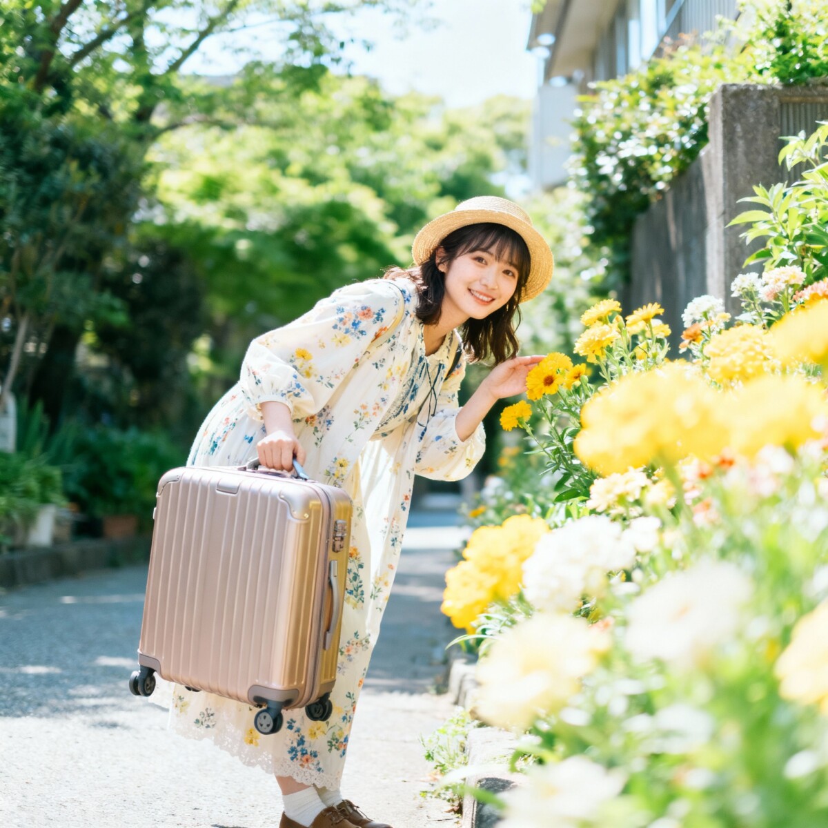 I LOVE TRAVEL ryoko_spring 春の旅行コーデ18選！シーン別着こなし術と旅の準備 旅行全般 